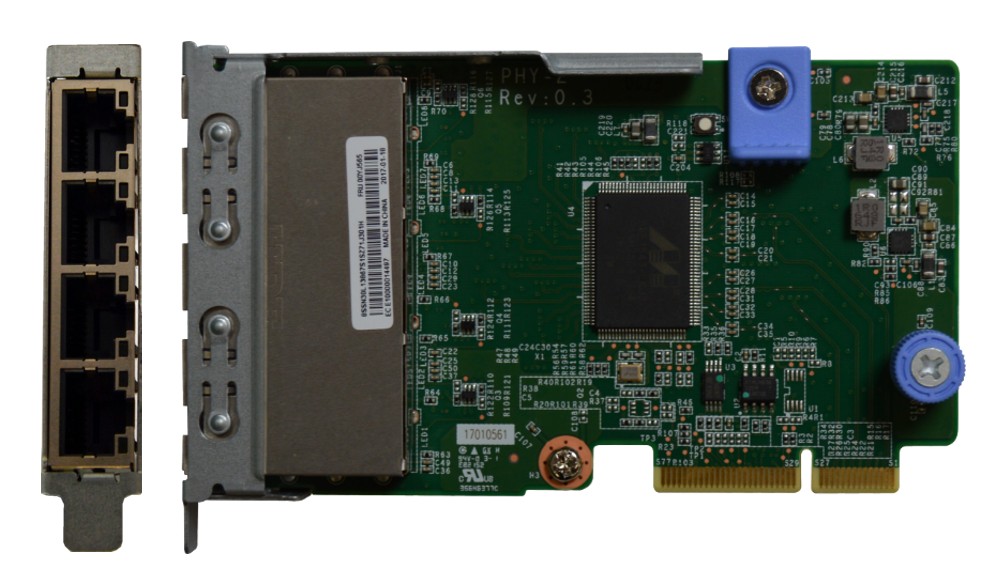 Intel X722 Integrated 10 GbE Controller for Lenovo ThinkSystem 